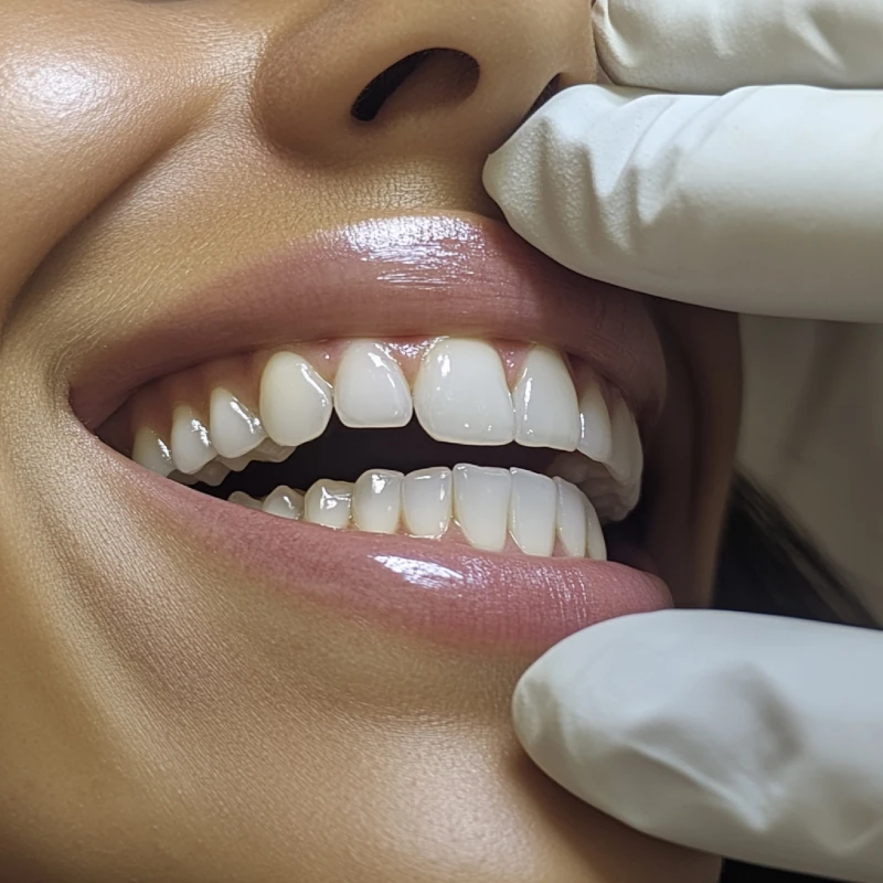 Reposicionamento labial para sorriso gengival no Tatuapé — Sannre Odontologia